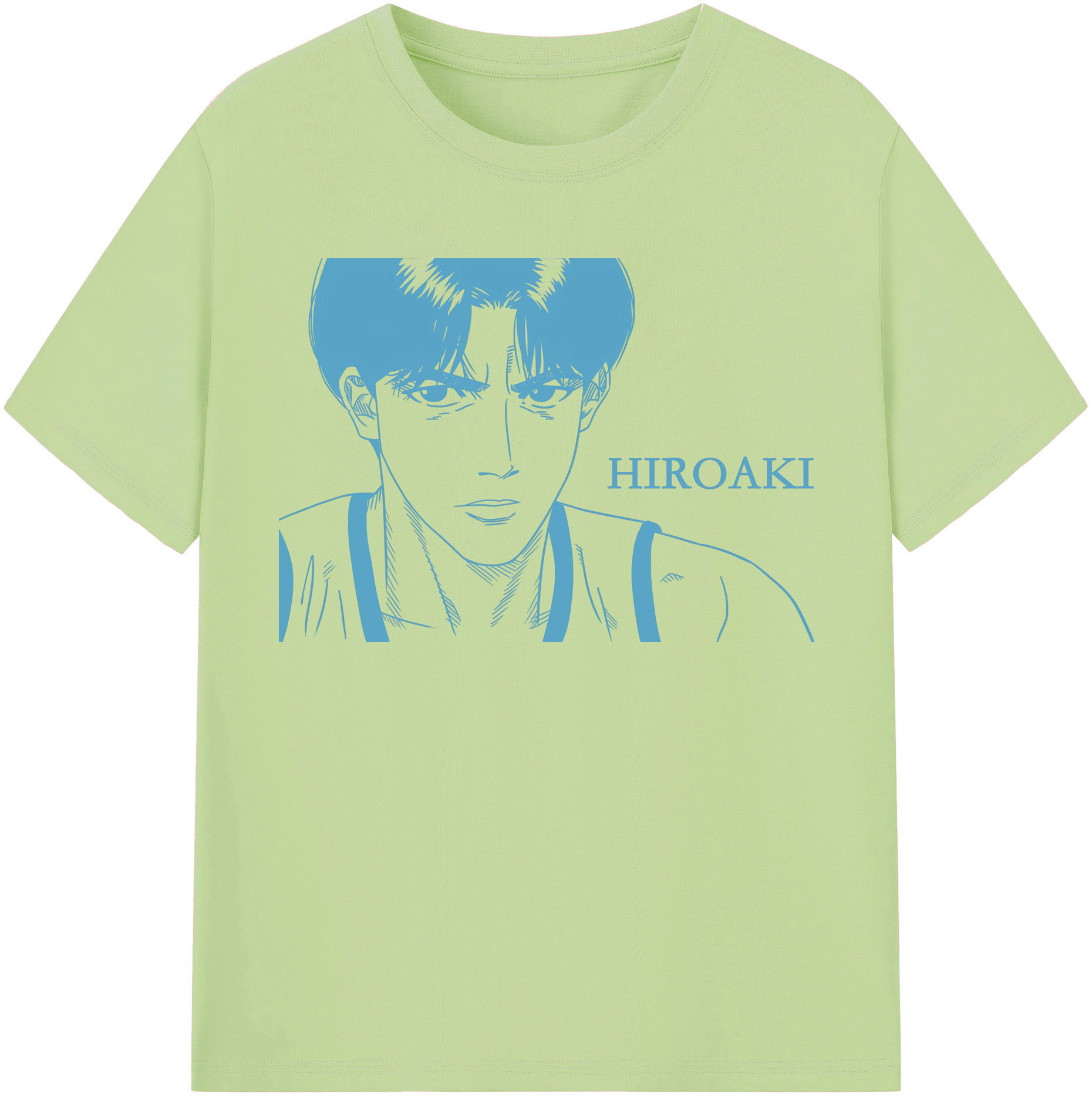 SLAM DUNK／スラムダンク 綿100％半袖Tシャツ（フロントプリント）